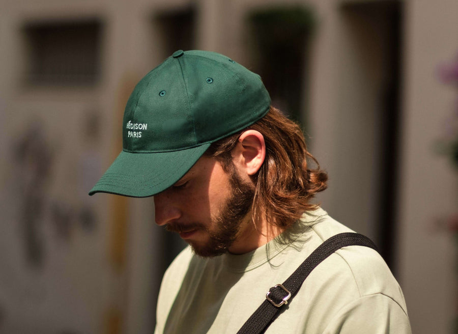 casquette vert sapin
